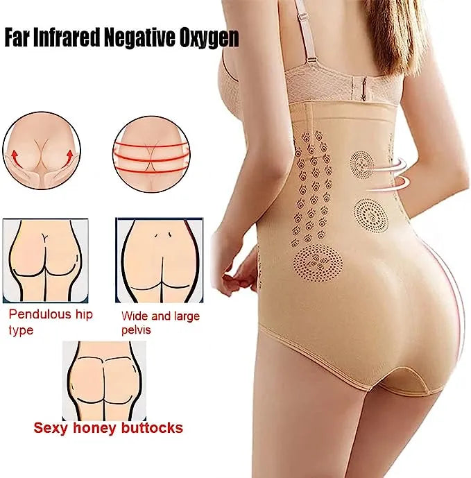 Fiber Restoration Shaper Tummy Control Waist Trainer Panties