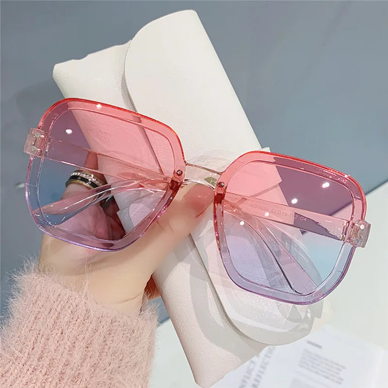 Square Sunglasses Frameless Shades