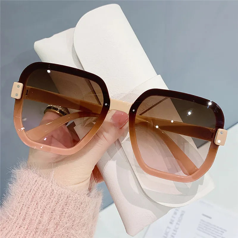 Square Sunglasses Frameless Shades