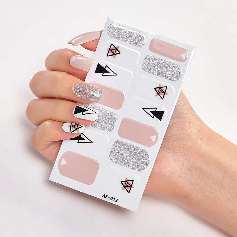 Patterned High Quality Stickers for Nails